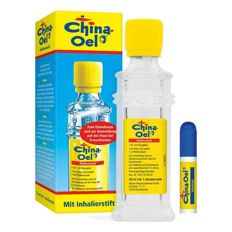 Olejek chiński z inhalatorem 25 ml od MIBE GmbH Arzneimittel PZN 03098152