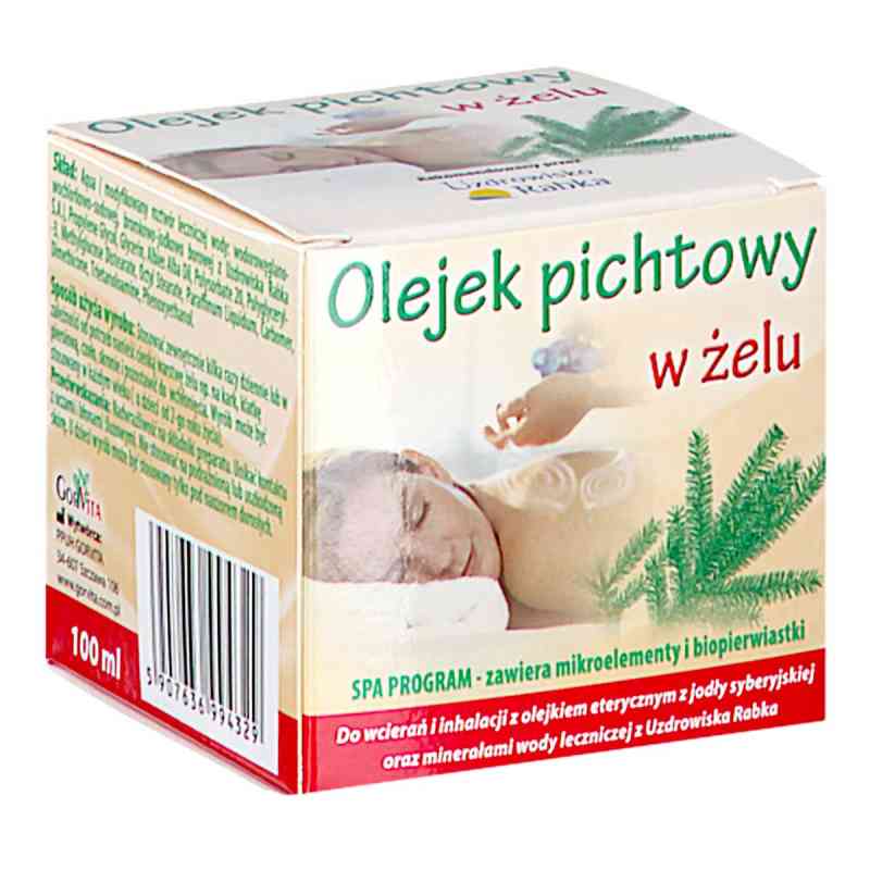 Olejek pichtowy w żelu 100 ml od GORVITA PPHU PZN 08303390