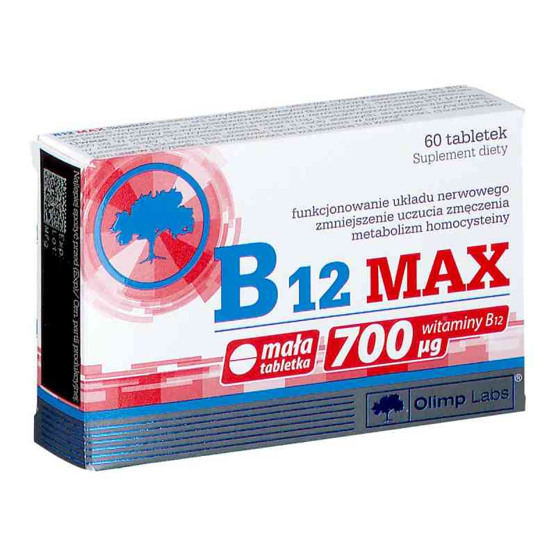 Olimp B12 MAX tabletki 60 tabl. od OLIMP LABORATORIES PZN 08301624