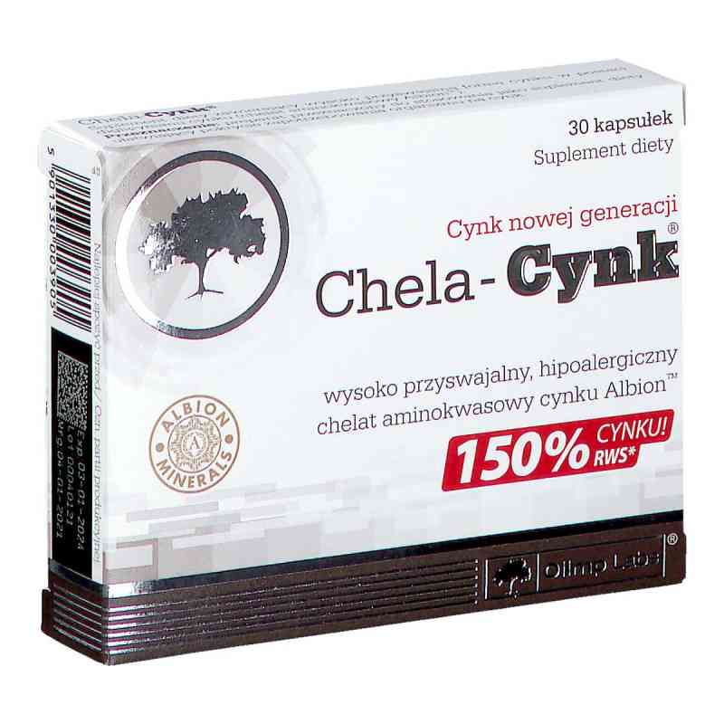 Olimp Chela Cynk kapsułki 30  od OLIMP LABORATORIES PZN 08301865