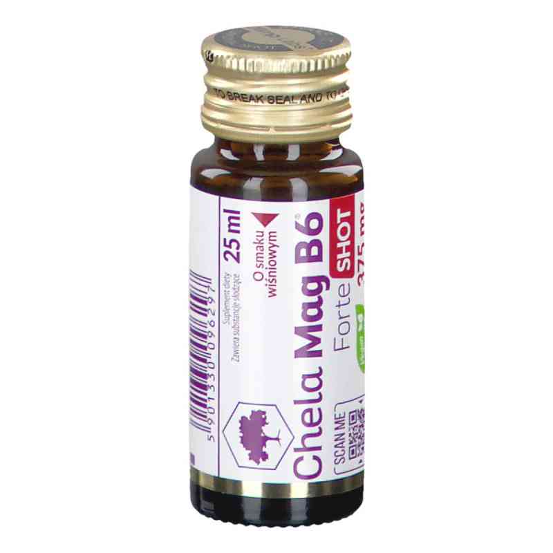 Olimp Chela-Mag B6 Forte Shot o smaku wiśniowym 25 ml od OLIMP LABORATORIES PZN 08305706