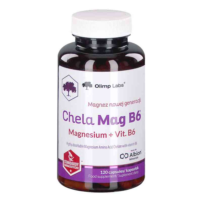 Olimp Chela Mag B6 kapsułki 120  od OLIMP LABORATORIES PZN 08305693