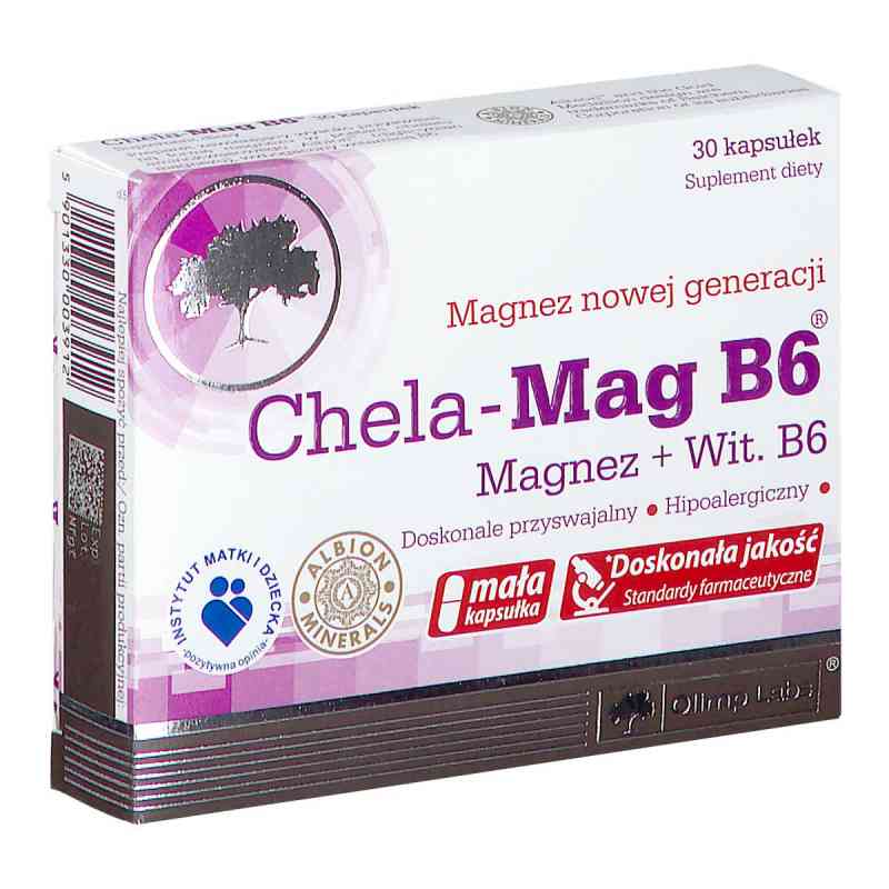 Olimp Chela-Mag B6 kapsułki 30 kaps. od OLIMP LABORATORIES PZN 08302736
