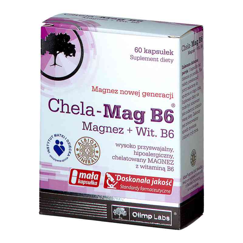 Olimp Chela Mag B6 kapsułki 60 kaps. od OLIMP LABORATORIES PZN 08300210