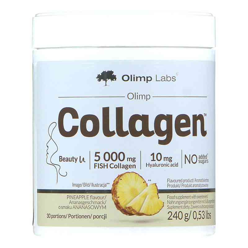 Olimp Collagen o smaku ananasowym 240 g od  PZN 08305368