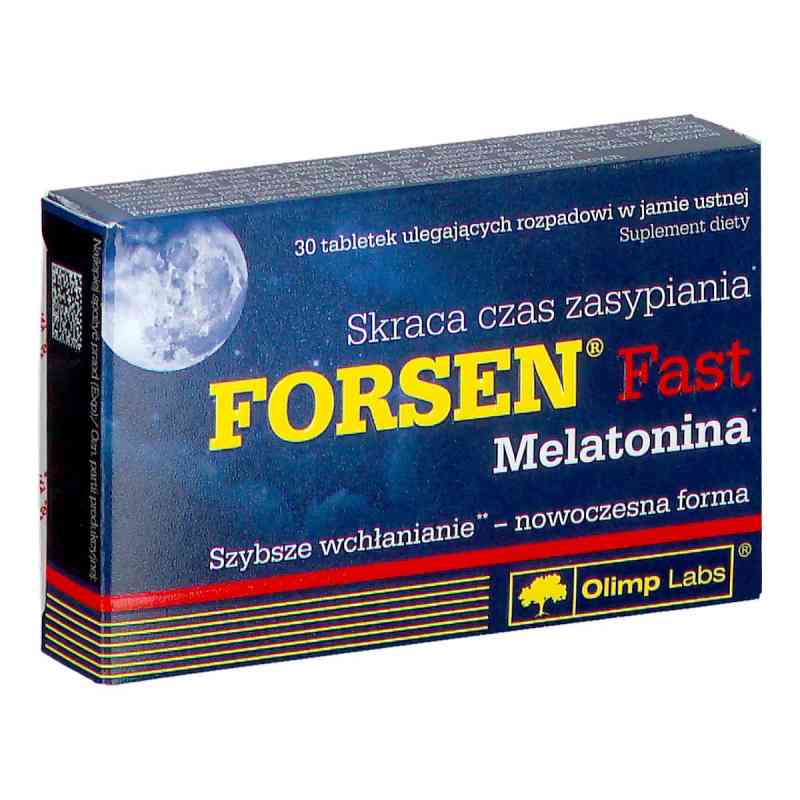 Olimp Forsen Fast Melatonina tabletki 30 tabl. od OLIMP LABORATORIES PZN 08303774