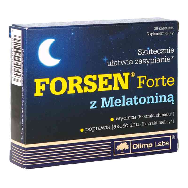 Olimp Forsen Forte z melatoniną kapsułki 30 kaps. od OLIMP LABORATORIES PZN 08300715