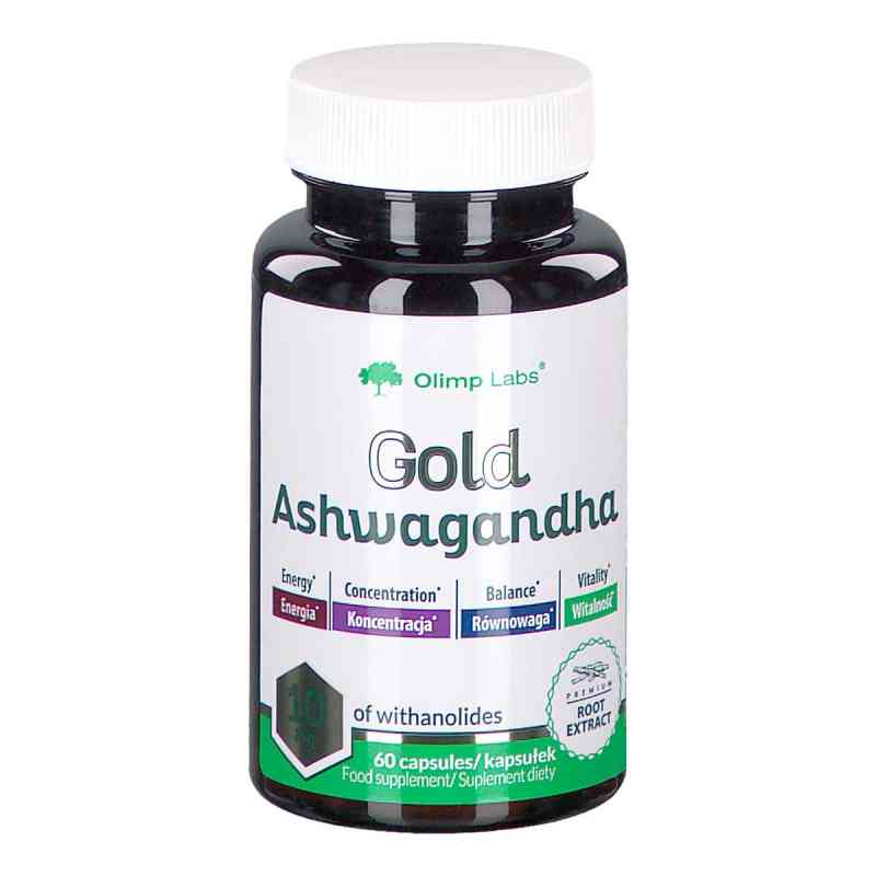 Olimp Gold Ashwagandha kapsułki 60  od OLIMP LABORATORIES PZN 08305681
