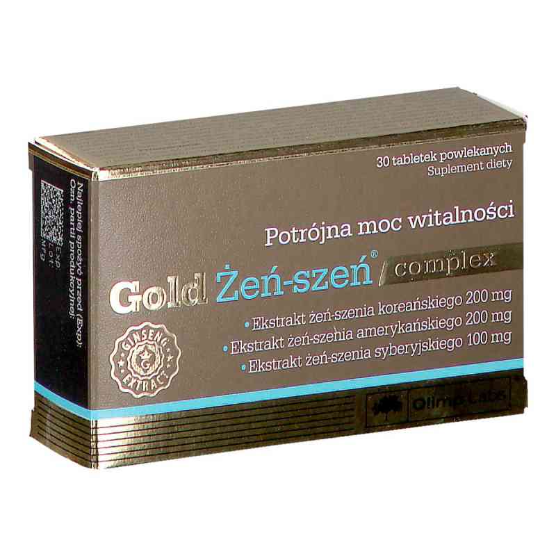 Olimp Gold Żeń-szeń complex 30 tabl. od OLIMP LABORATORIES PZN 08301511