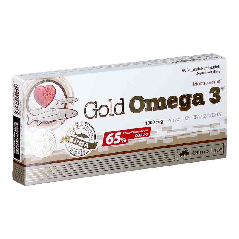 Olimp Gold Omega 3 kapsułki 60  od OLIMP LABORATORIES PZN 08300223