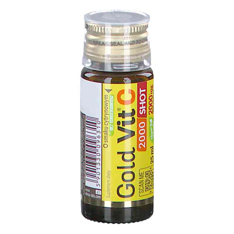 Olimp Gold-Vit C 2000 Shot cytryna 25 ml od OLIMP LABORATORIES PZN 08305370