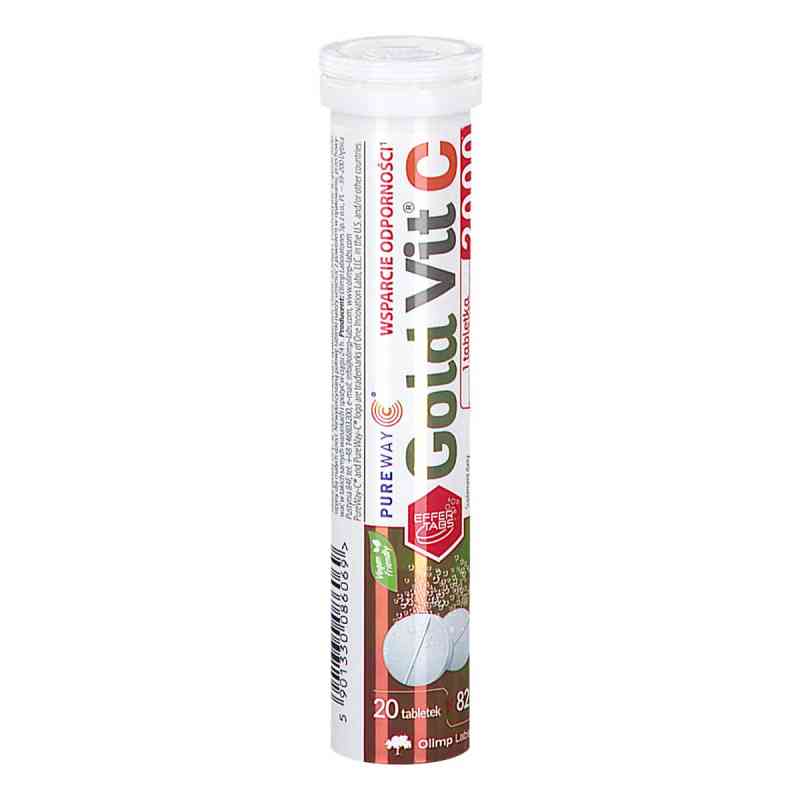 Olimp Gold-Vit C 2000 tabletki musujące o smaku pomarańczowym 20  od OLIMP LABORATORIES PZN 08305372
