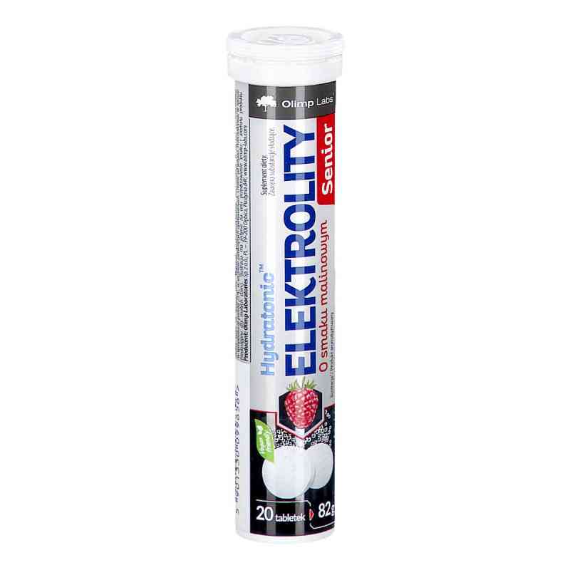 Olimp Hydratonic Elektrolity Senior o smaku malinowym 20  od OLIMP LABORATORIES PZN 08305754