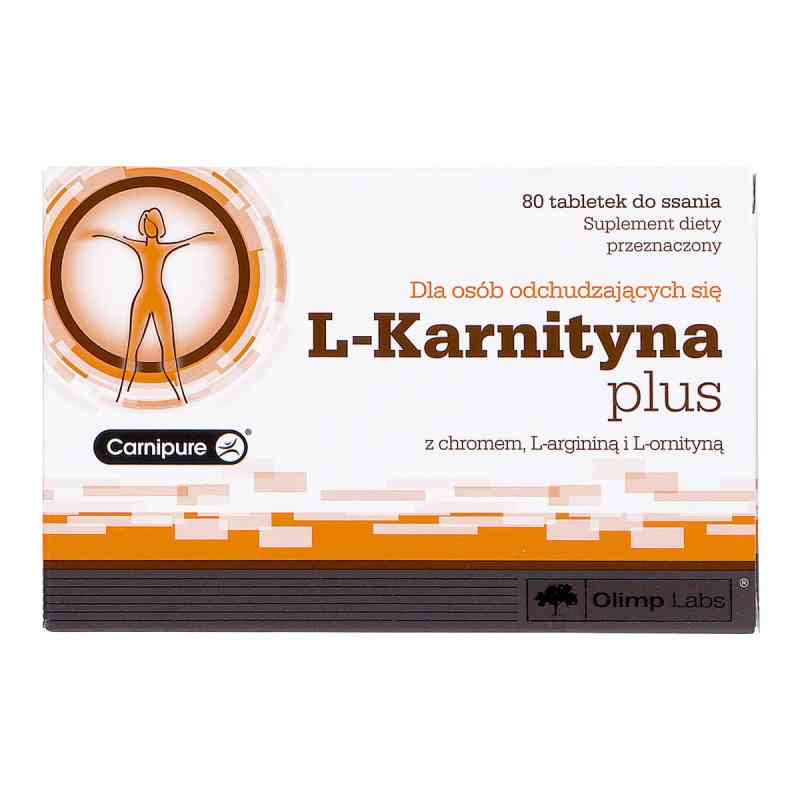 Olimp L-Karnityna Plus tabletki do ssania 80  od OLIMP LABORATORIES PZN 08305702