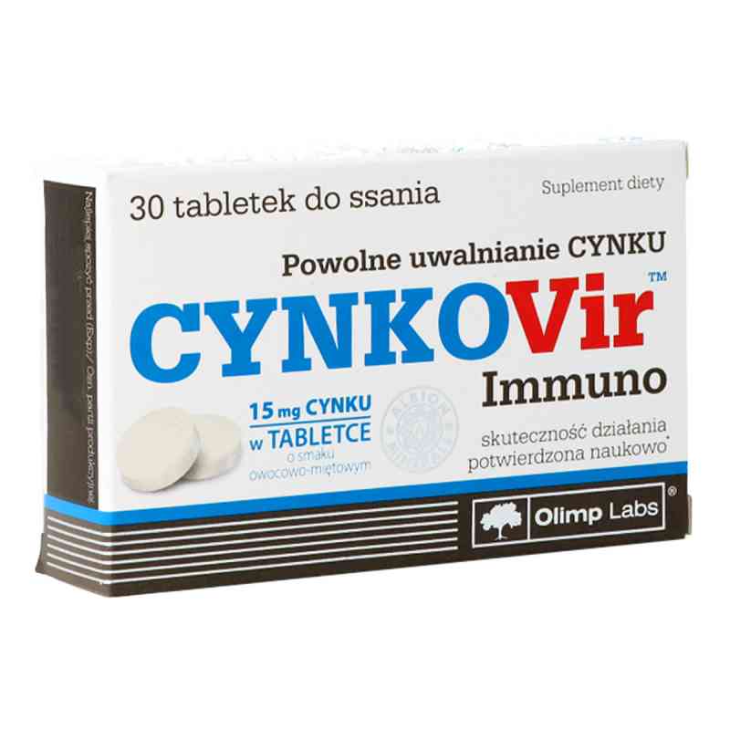 Olimp Labs Cynkovir Immuno tabletki 30 tabl. od OLIMP LABORATORIES PZN 08300716
