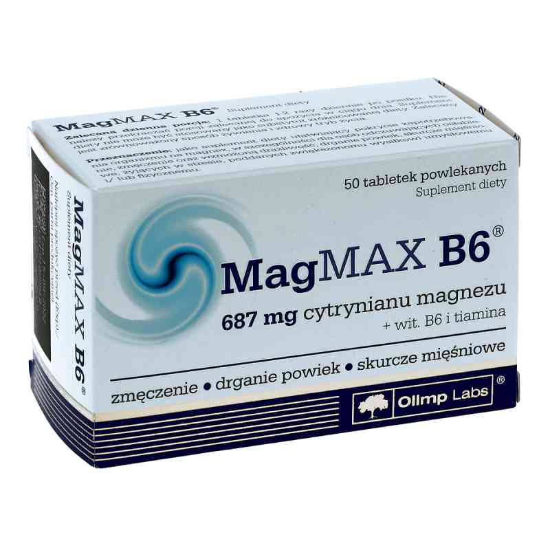 Olimp MagMAX B6 tabletki 50 tabl. od OLIMP LABORATORIES PZN 08300569