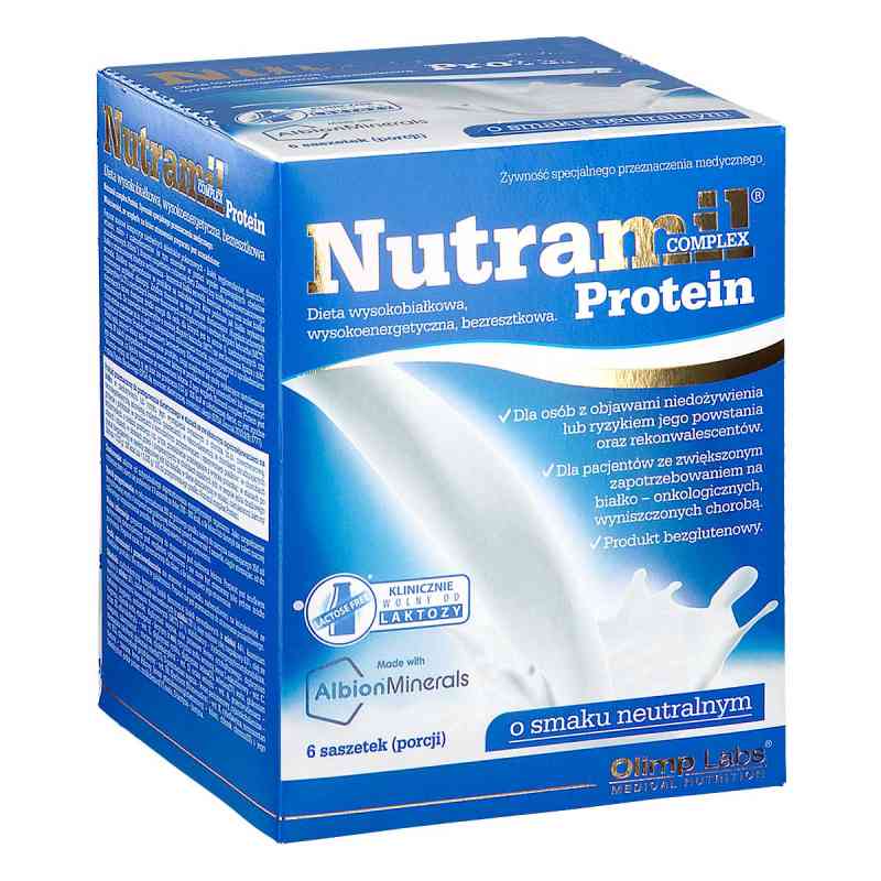Olimp Nutramil Complex Protein smak neutralny saszetki 6  od OLIMP LABORATORIES PZN 08306207