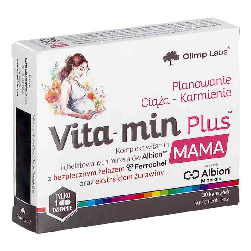 Olimp Vita Min Plus Mama kapsułki  30  od OLIMP LABORATORIES PZN 08306220