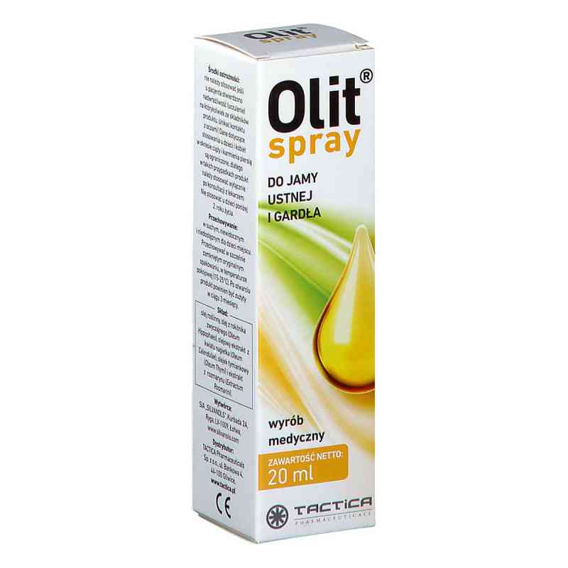 Olit spray 20 ml od SIA SILVANOLS PZN 08302937