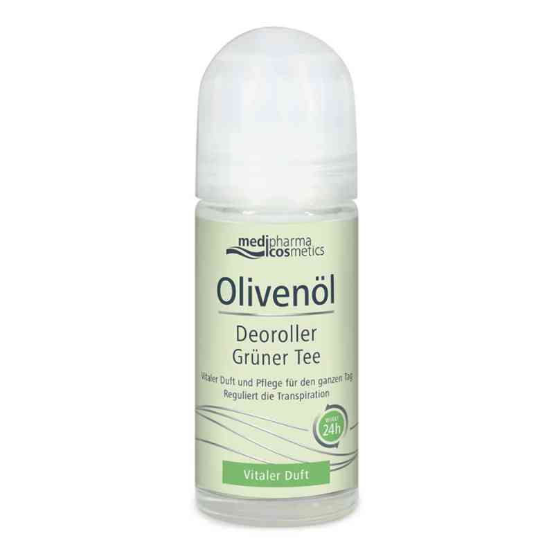 Olivenoel dezodorant w kulce, zielona herbata 50 ml od Dr. Theiss Naturwaren GmbH PZN 02084337