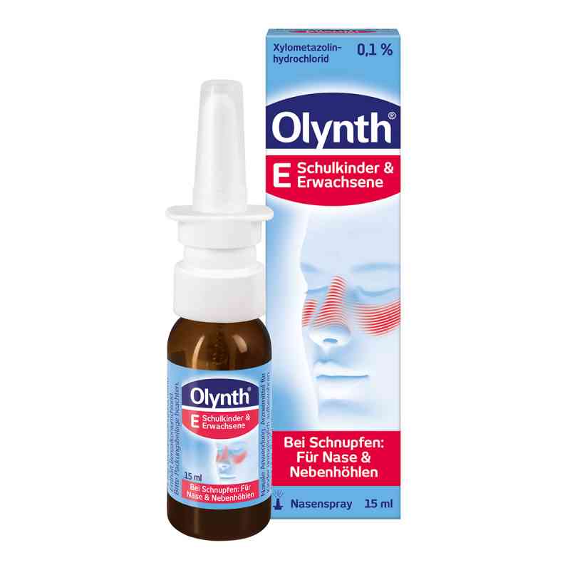 Olynth 0,1% spray do nosa 15 ml od Johnson & Johnson GmbH (OTC) PZN 04300124