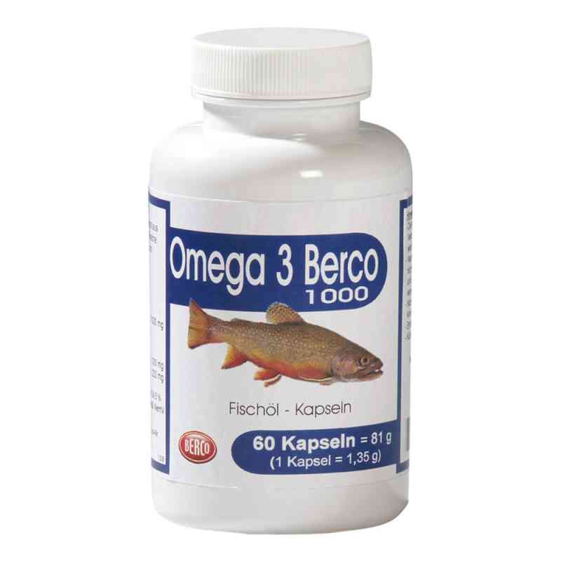 Omega 3 Berco 1000 mg kapsułki 60 szt. od Berco-ARZNEIMITTEL PZN 03382551