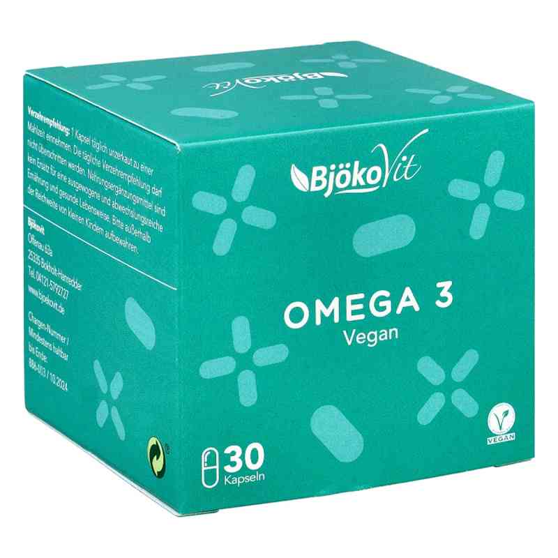 Omega-3 Dha+epa vegan Kapseln 30 szt. od BjökoVit PZN 14854295