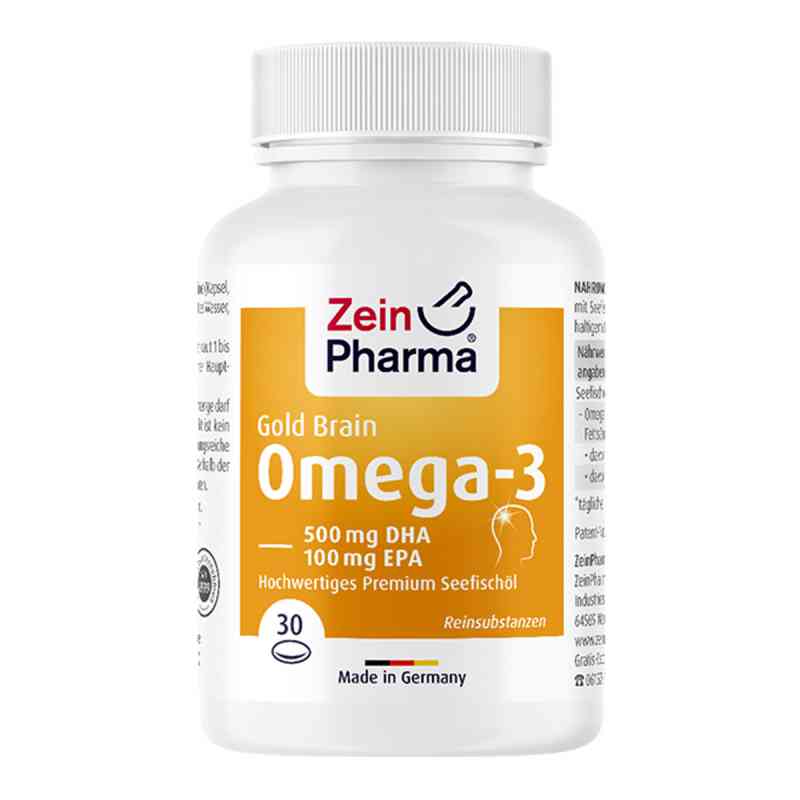 Omega-3 Gold Brain Edition kapsułki 30 szt. od ZeinPharma Germany GmbH PZN 11235462