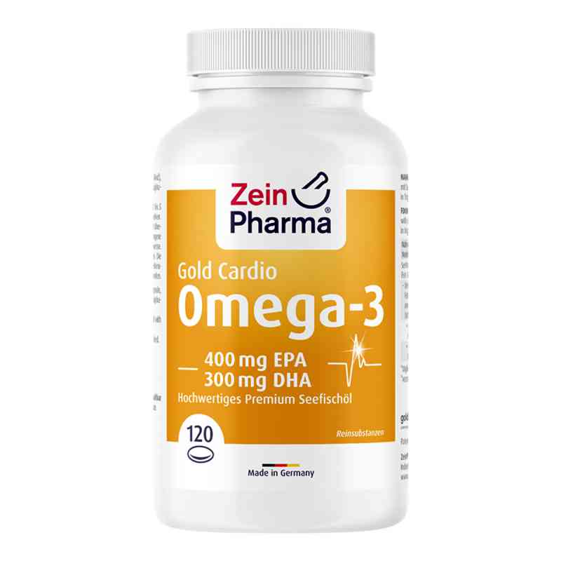 Omega-3 Gold Cardio Edition kapsułki 120 szt. od Zein Pharma - Germany GmbH PZN 11235634
