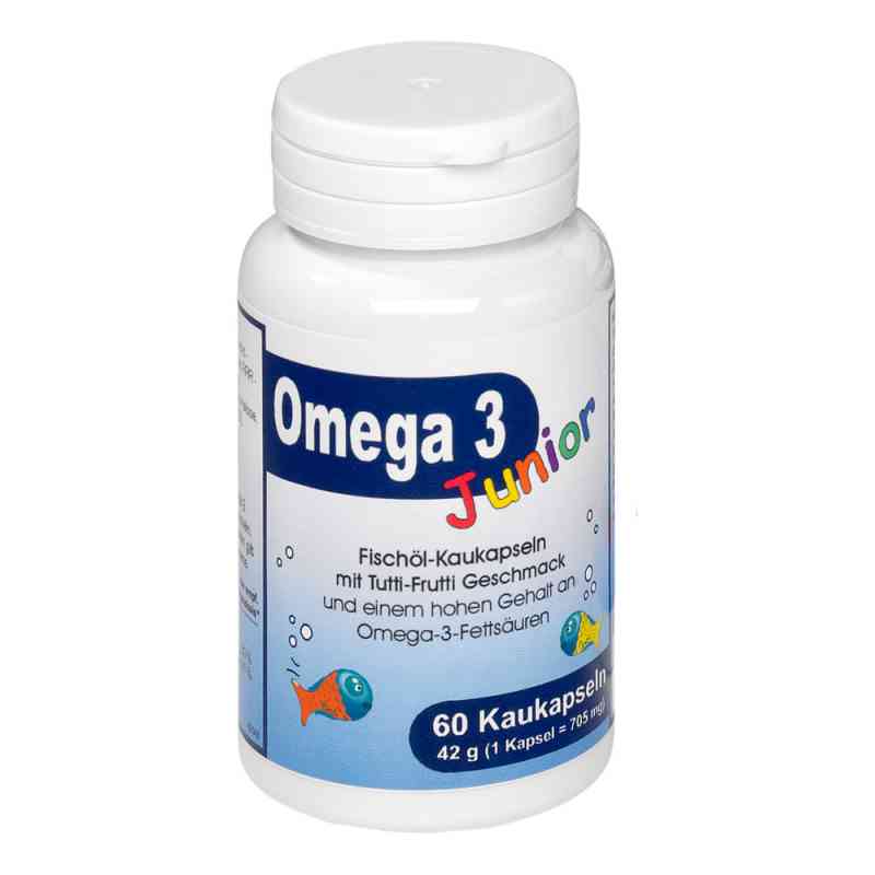 Omega 3 Junior Berco Kaukapseln 60 szt. od Berco-ARZNEIMITTEL PZN 10329072