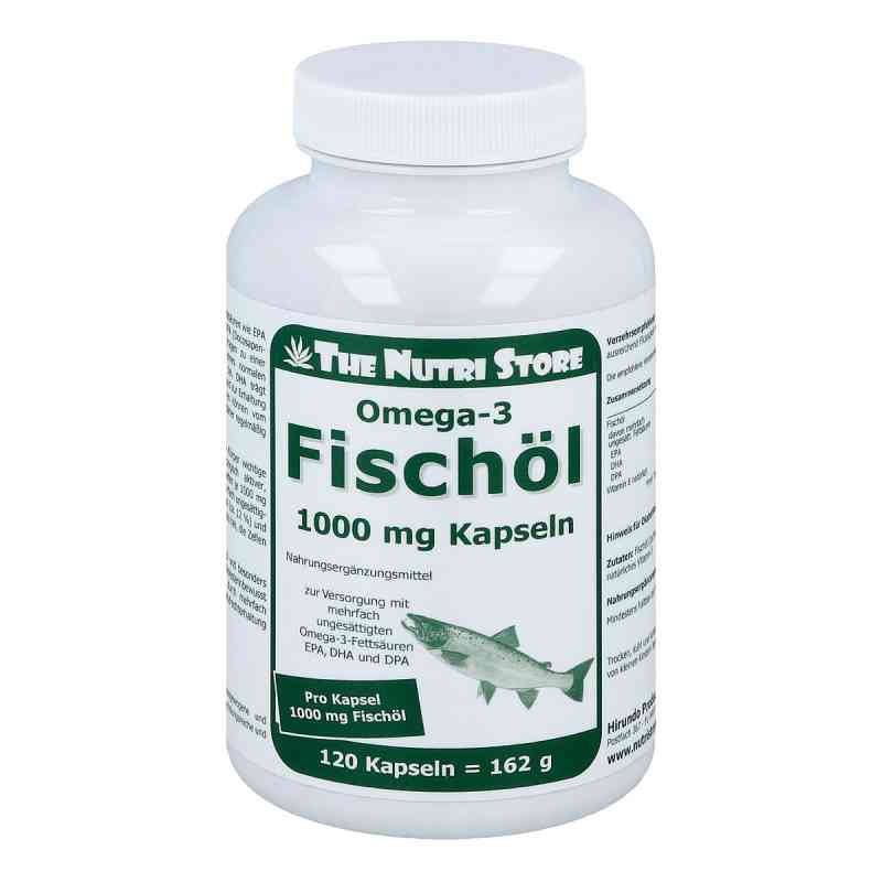 Omega 3 olej rybny 1000 mg kapsułki 120 szt. od Hirundo Products PZN 01159435
