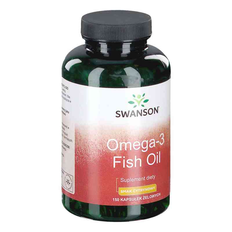 Omega 3 smak cytrynowy kapsułki  150  od SWANSON HEALTH PRODUCTS PZN 08306284