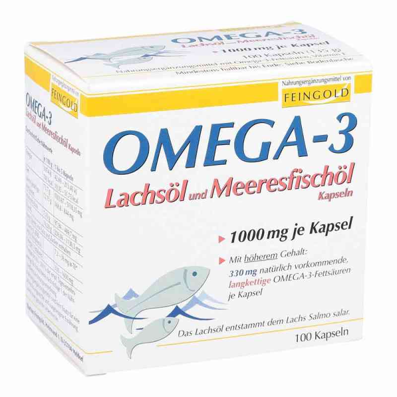 Omega 3 z łososia w kapsułkach 100 szt. od Burton Feingold PZN 01453608