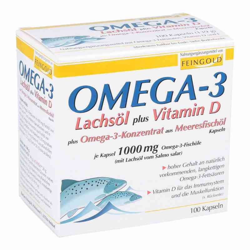 Omega 3 z witaminą D kapsułki 100 szt. od Contract Pharma GmbH & Co. KG PZN 09069795
