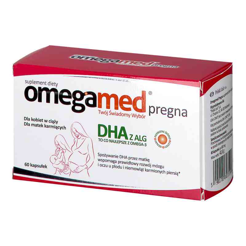 Omegamed Pregna DHA kapsułki 60  od POLSKI LEK  PZN 08300270
