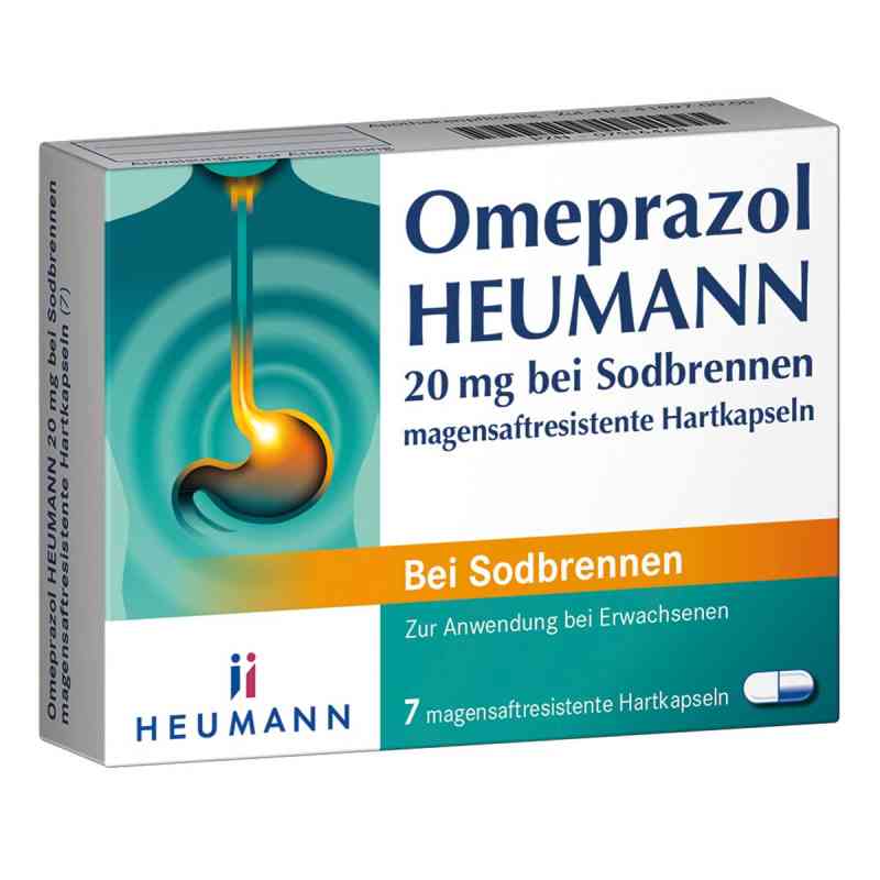 Omeprazol Heumann 20 mg na zgagę 7 szt. od HEUMANN PHARMA GmbH & Co. Generica KG PZN 07516468