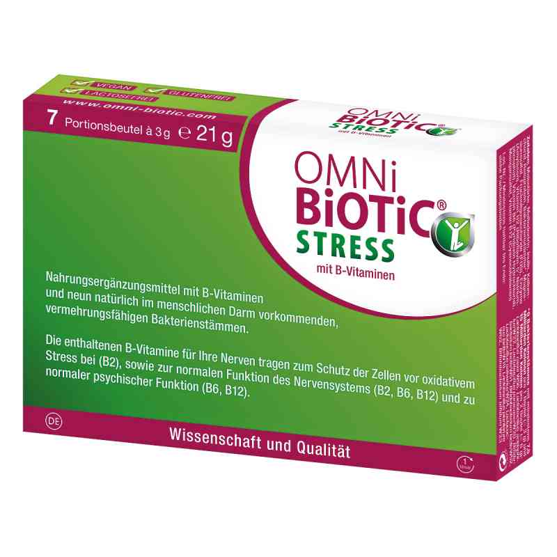 Omni Biotic Stress Beutel 7X3 g od INSTITUT ALLERGOSAN Deutschland  PZN 13860595