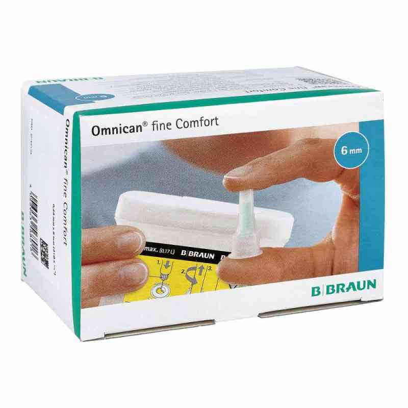 Omnican fine Comfort Pen Kanüle 31 Gx6 mm a 100 St 1 op. od B. Braun Melsungen AG PZN 14054867