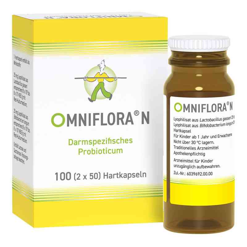 Omniflora N probiotyk, kapsułki 100 szt. od Heilpflanzenwohl GmbH PZN 04764622