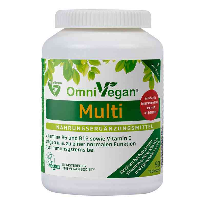 Omnivegan Multi zertifiziert vegan Tabletten 90 szt. od Biosym A/S PZN 15392402