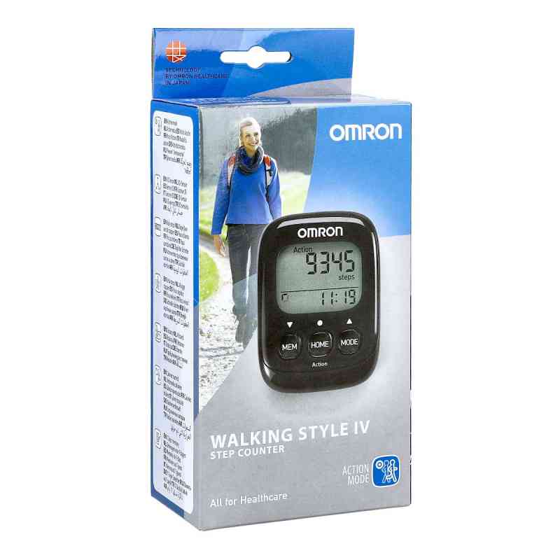 Omron Walking Style IV Krokomierz czarny 1 szt. od HERMES Arzneimittel GmbH PZN 17674932