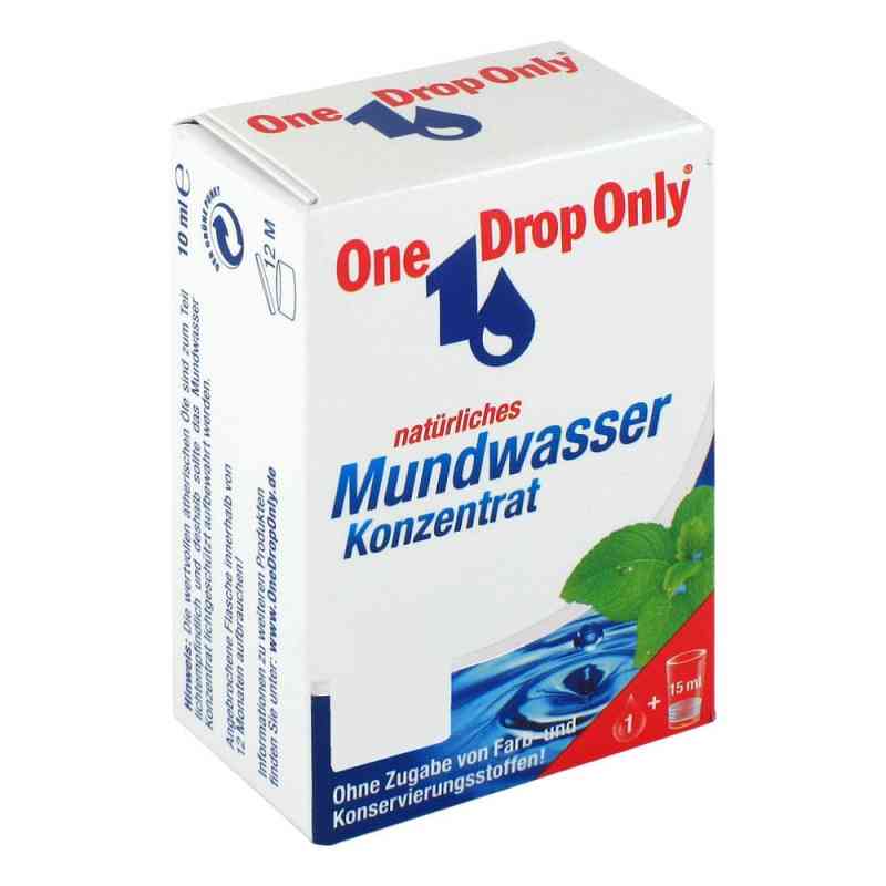 One Drop Only natuerl.Mundwasser Konzentrat 10 ml od ONE DROP ONLY Chem.-pharm. Vertr PZN 03277794