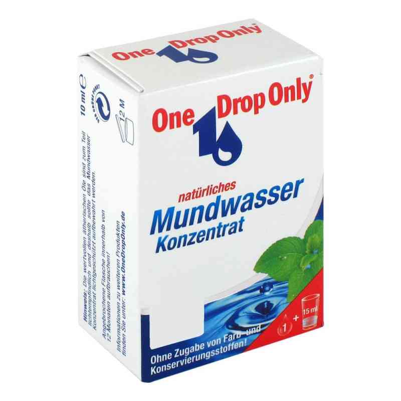 One Drop Only natuerl.Mundwasser Konzentrat 10 ml od ONE DROP ONLY Chem.-pharm. Vertr. GmbH PZN 03277794