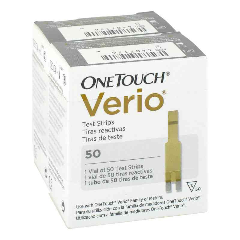 One Touch Verio Teststreifen 100 szt. od axicorp Pharma GmbH PZN 08629401