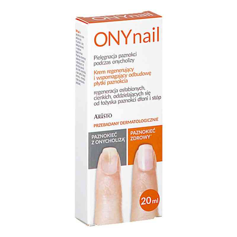 ONYnail Krem regenerujący i wspomagający odbudowę płytki paznokc 20 ml od LABORATORIUM KOSMETYCZNE 