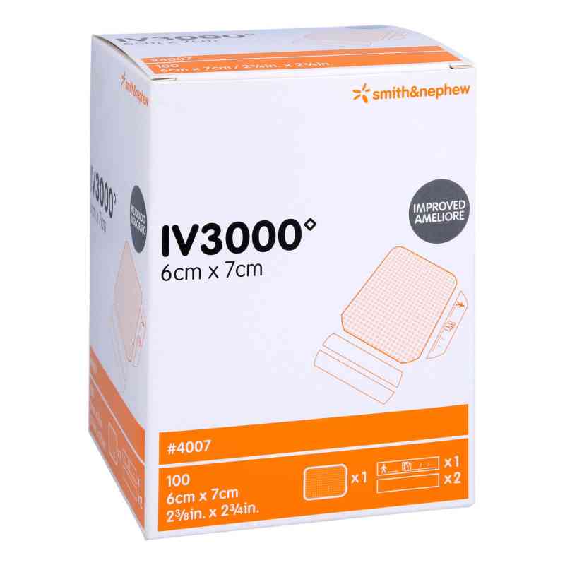 Opsite i.v.3000 transp.Kanuelenfix 6cmx7cm 100 szt. od Smith & Nephew GmbH PZN 07478153