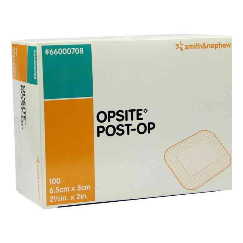 Opsite Post Op 6,5x5cm plastry 100X1 szt. od Smith & Nephew GmbH PZN 01447424