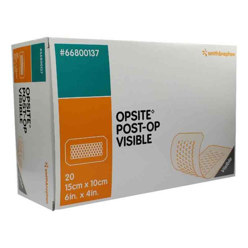 Opsite Post Op Visible 15x10cm Verband 20 szt. od Smith & Nephew GmbH PZN 00919306