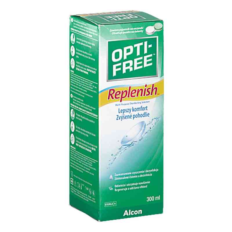 Opti-Free Replenish Płyn dezynfekcyjny wielofunkcyjny 300 ml od ALCON LABORATORIES INC.TEXAS PZN 08305360