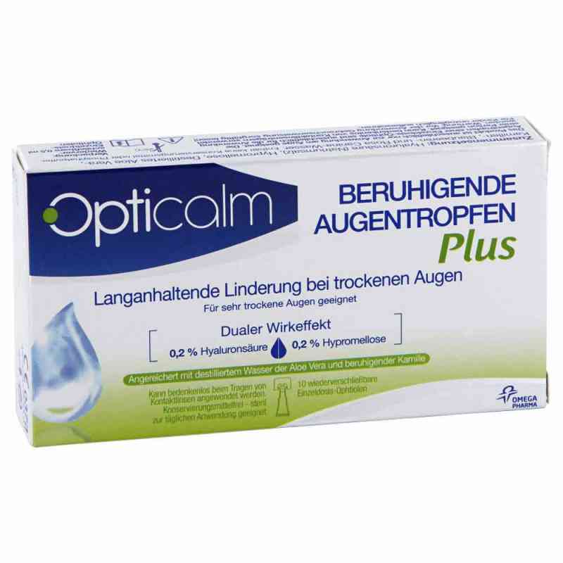 Opticalm kojące krople do oczu  Plus 10X0.5 ml od Perrigo Deutschland GmbH PZN 09928991